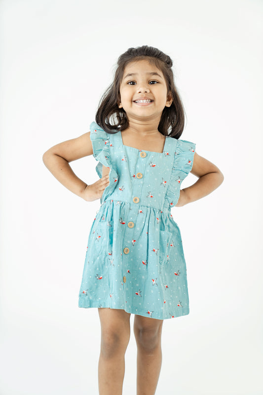 Robin pinafore dress