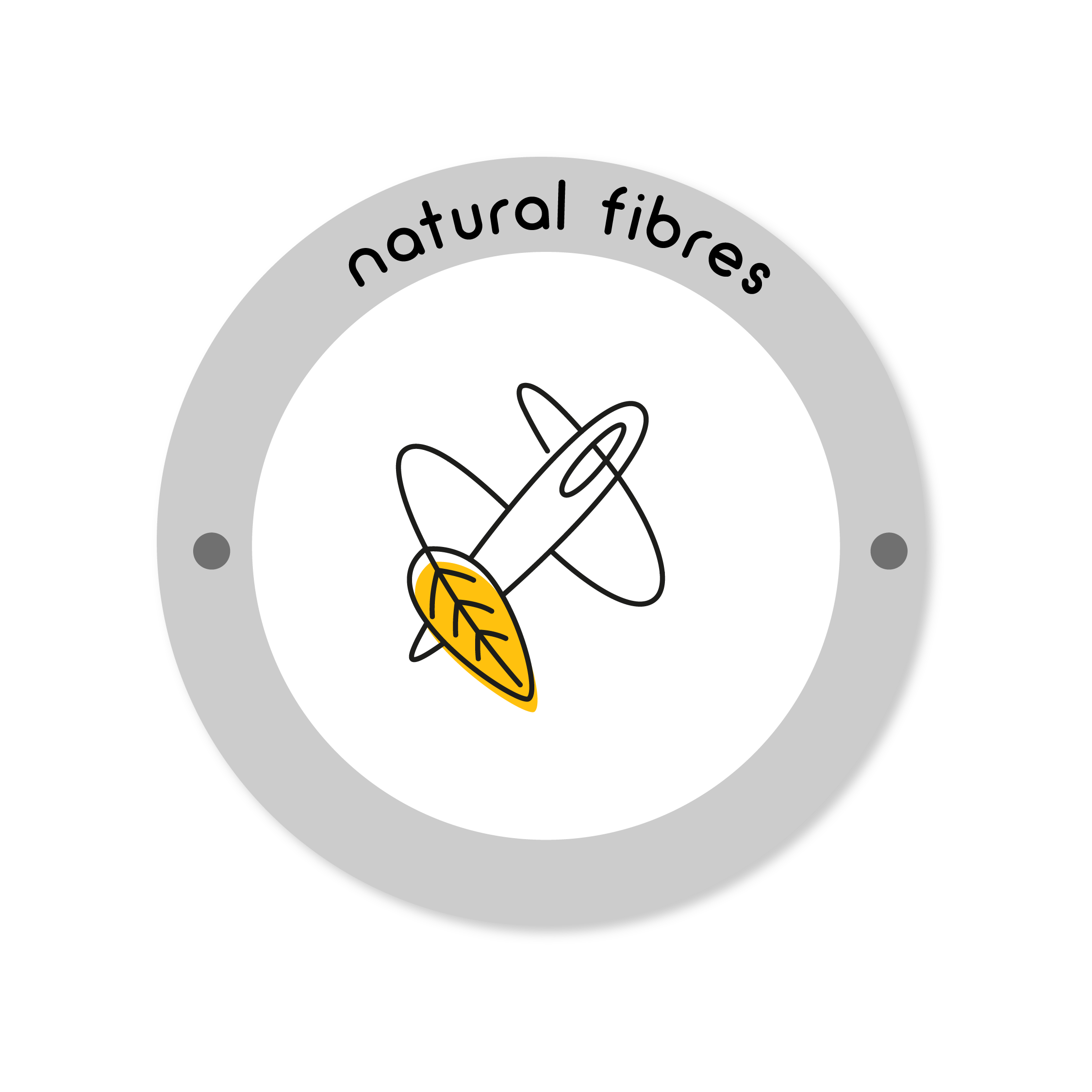 Natural fibers icon