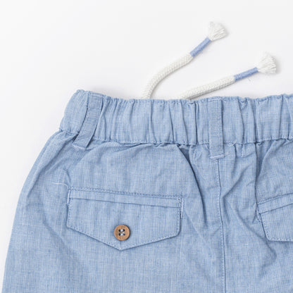 Boys shorts blue melange