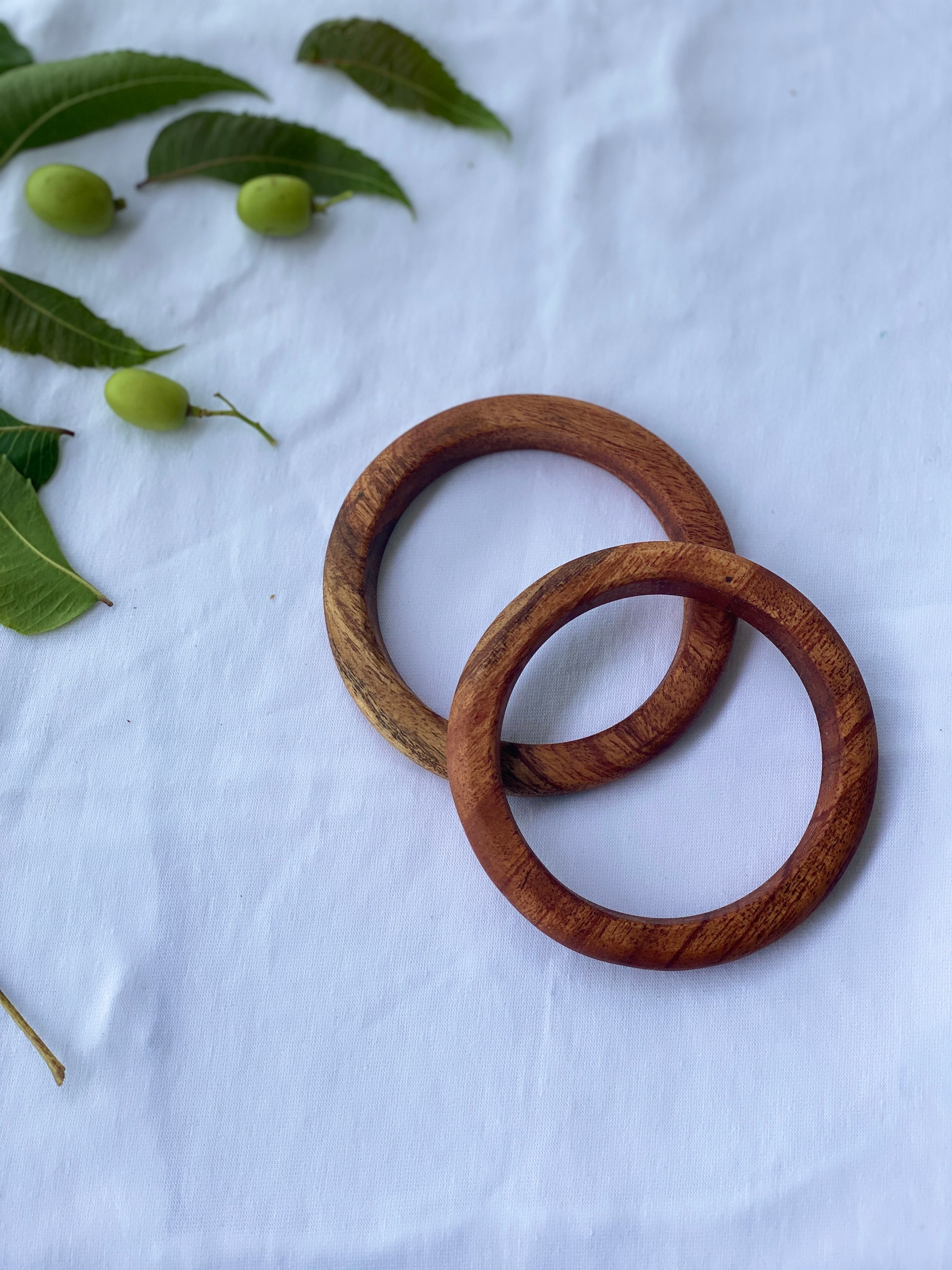 Neem wood bangles