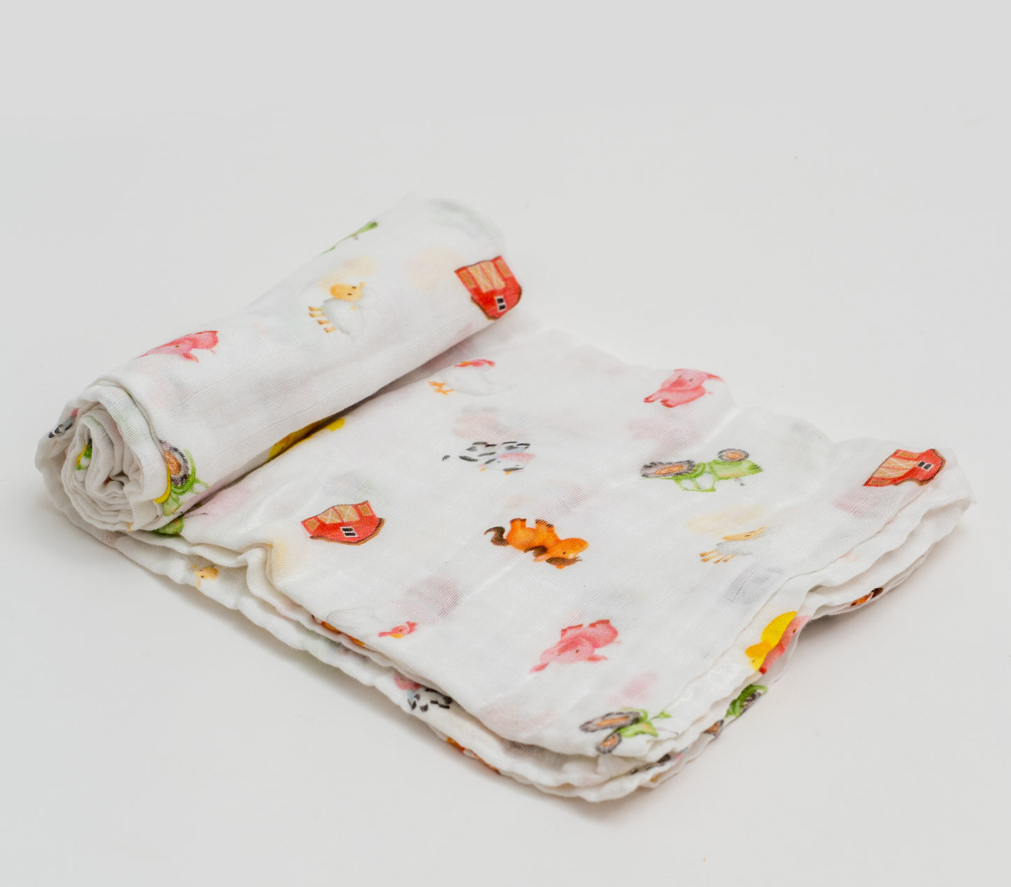 farm babies swaddle