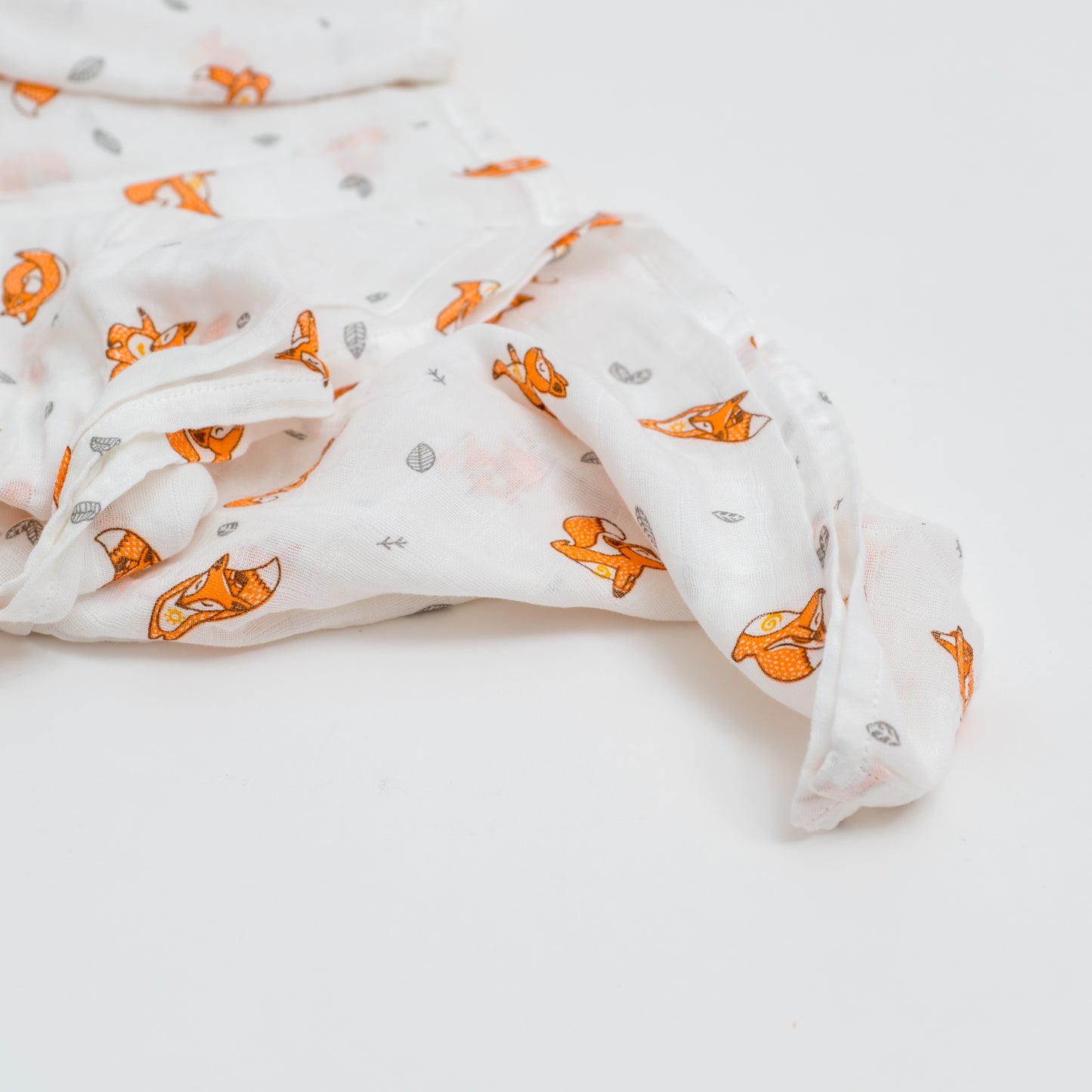 yoga fox muslin swaddle